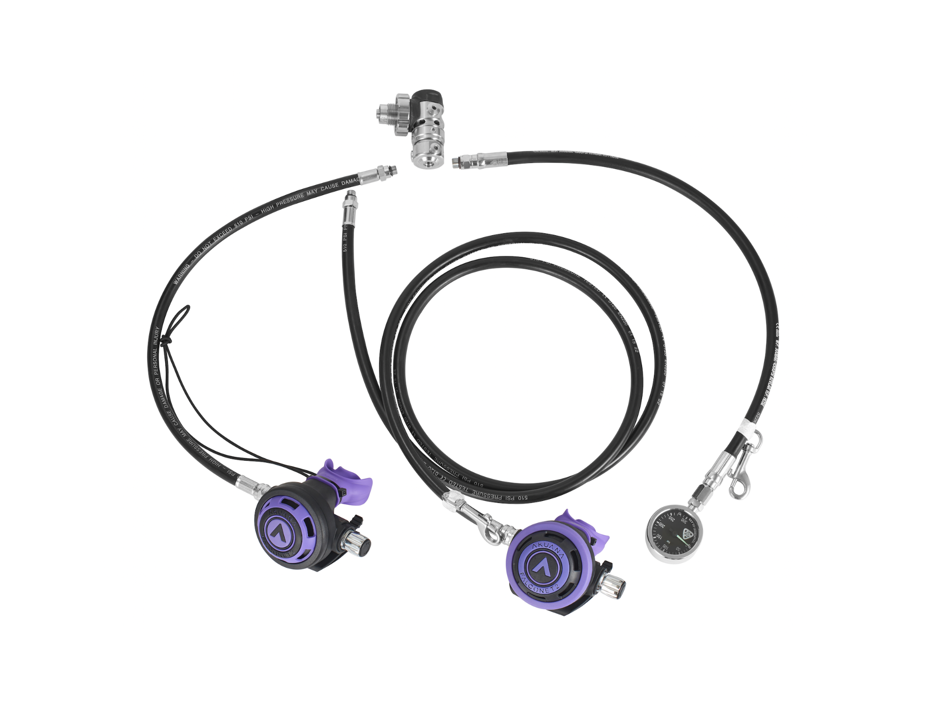 AKUANA Long Hose Regulator Package｜F4 + FN2